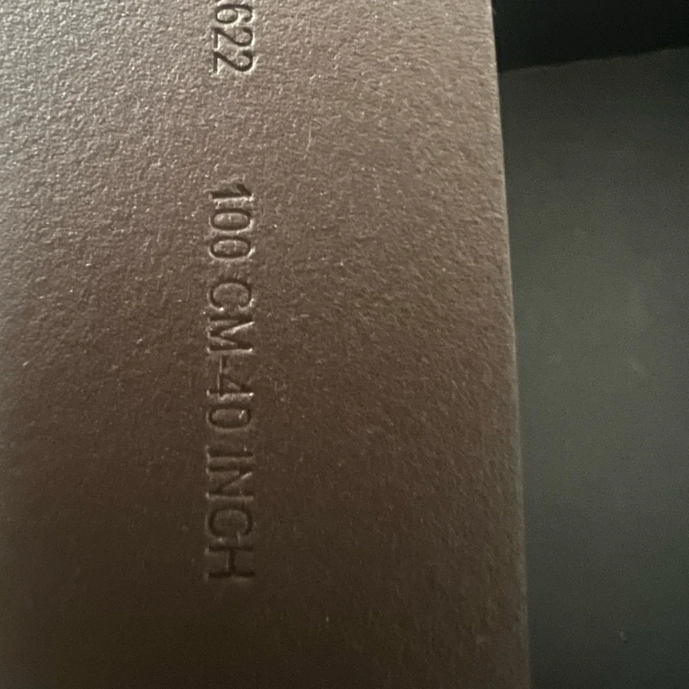 Dolce&Gabbana DG Logo Brown Leather Belt - Picture 9 of 15